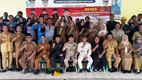 Anggota DPRD Muba Lakukan Reses, Dengarkan Secara Langsung Aspirasi Masyarakat