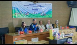 Dukung Kesehatan Ibu dan Anak, PT Jasamarga Tollroad Maintenance Selenggarakan Program Bantuan Pencegahan Stunting, Bantuan Untuk Ibu Hamil serta Menyusui di Karawang dalam Rangka HUT ke-37 JMTM. Foto: Viralsumsel.com