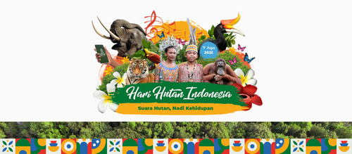 Hari Hutan Indonesia 2025. Foto : viralsumsel.com