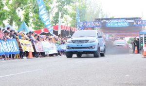 Ribuan Penonton Saksikan Aksi Mendebarkan di BAF Drag Race & Drag Bike Kejurda Sumsel Putaran II