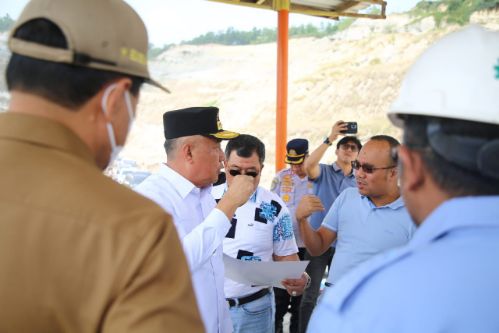 Wagub Cik Ujang Tinjau Jalan Khusus Pertambangan, Pastikan Larangan Truk Batu Bara di Jalan Negara Berlaku 2026