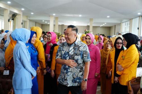 Dorong Ekonomi Kreatif, Wagub Cik Ujang Resmikan Bazar Kemerdekaan BKOW Sumsel
