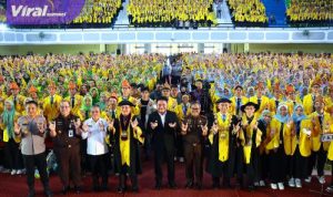 Gubernur Herman Deru Ajak Mahasiswa Baru Unsri Kuasai Teknologi Sambut Bonus Demografi 2045