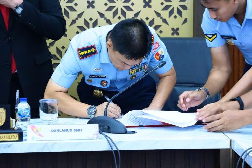 Titik Terang Aset Pemprov dan TNI AU: Herman Deru Pastikan Pembangunan Sumsel Melesat”