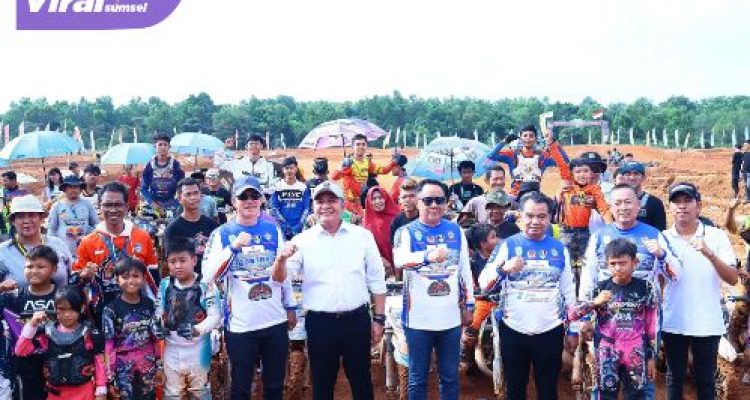 Sumsel Miliki Sirkuit Permanen Grasstrack, Gubernur Herman Deru Optimistis Lahirkan Crosser Andal