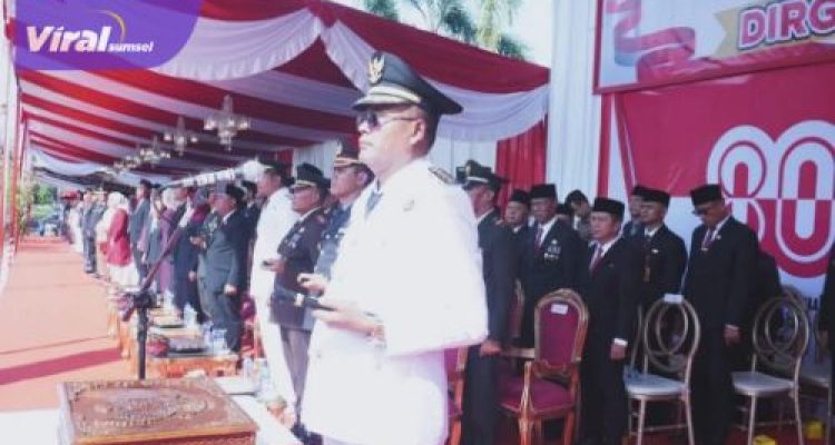 Peringatan HUT ke-80 RI di Prabumulih Berlangsung Khidmat, Wali Kota Arlan Bacakan Teks Proklamasi