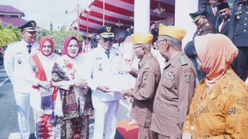 Peringatan HUT ke-80 RI di Prabumulih Berlangsung Khidmat, Wali Kota Arlan Bacakan Teks Proklamasi