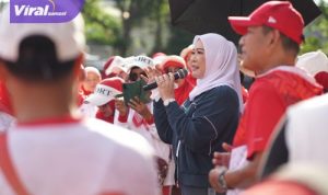 Feby Deru Ajak Warga Sumsel Jaga Kesehatan Jantung Lewat Senam Sehat di Kambang Iwak
