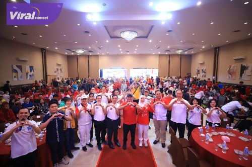 Gubernur Herman Deru Apresiasi Donor Darah Massal Paguyuban Tionghoa: Bukti Sumsel Kompak