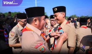 Disematkan Gubernur Sumsel, H. Muchendi Raih Lencana Panca Warsa III