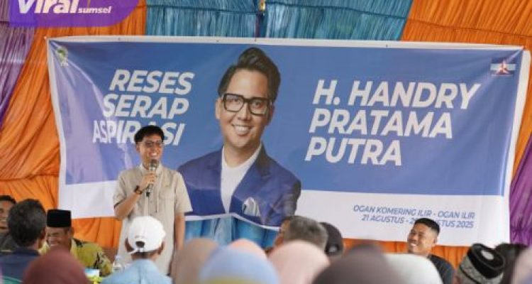 Anggota DPRD Sumsel H. Handry Pratama Putra Reses Masa Sidang III Tahap Kedua 2025, Serap Aspirasi Warga di OI