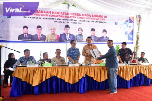 Reses DPRD Sumsel Dapil V di OKU: Infrastruktur, Pendidikan, Kesehatan, hingga Pertanian Jadi Aspirasi Utama