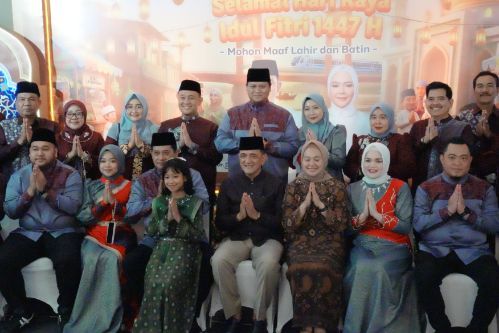 Sekda Edward Candra Pererat Sinergi, Gelar Halalbihalal Khusus Bersama Kepala Daerah se-Sumsel