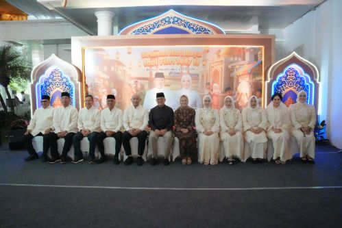 Sekda Edward Candra Pererat Sinergi, Gelar Halalbihalal Khusus Bersama Kepala Daerah se-Sumsel