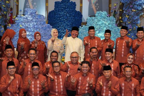 Gubernur Herman Deru Gelar Open House Hari Kedua Lebaran Bersama Masyarakat dan Kepala Daerah se-Sumsel