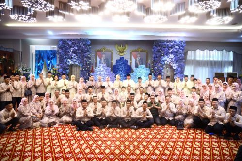 Gubernur Herman Deru Gelar Open House Hari Kedua Lebaran Bersama Masyarakat dan Kepala Daerah se-Sumsel