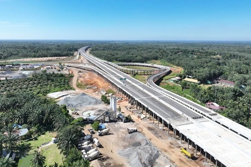 Tol Betung–Tempino–Jambi Seksi Tempino–Interchange Ness Perkuat Konektivitas Trans Sumatera