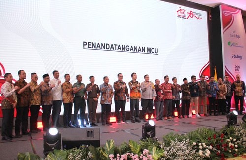 KAI Logistik dan Pemkot Serang Teken MoU Kemitraan Koperasi Merah Putih. Foto : viralsumsel.com