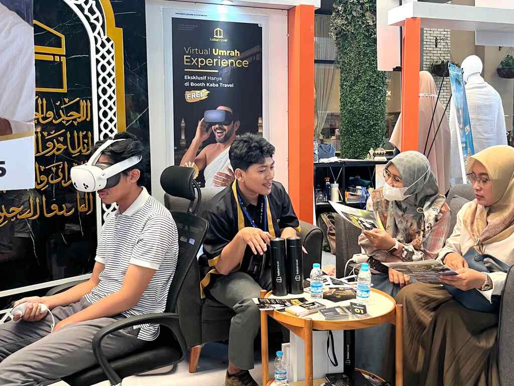 Kaba Travel Tawarkan Virtual Umroh Experience & Promo Spesial di Islamic Travel Fair. Foto: viralsumsel.com