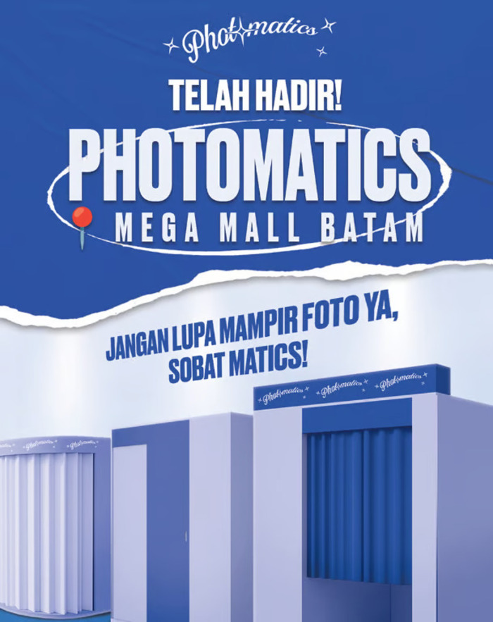 Mega Mall Batam Jadi Rumah Baru Photomatics – Ini Alasan Kamu Harus Datang! Foto: viralsumsel.com