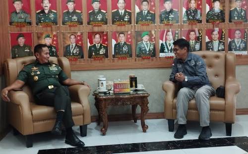 PJS dan Pussenif TNI-AD Siap Bangun Sinergi Baru