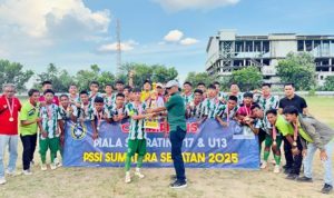 PS Tria Juara Piala Soeratin U-17 Sumsel 2025 Usai Kalahkan Persimuba 1-0 di Final