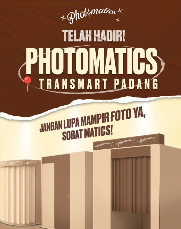 Photomatics Hadir di Transmart Padang Photomatics Hadir di Transmart Padang. Foto: viralsumsel.com