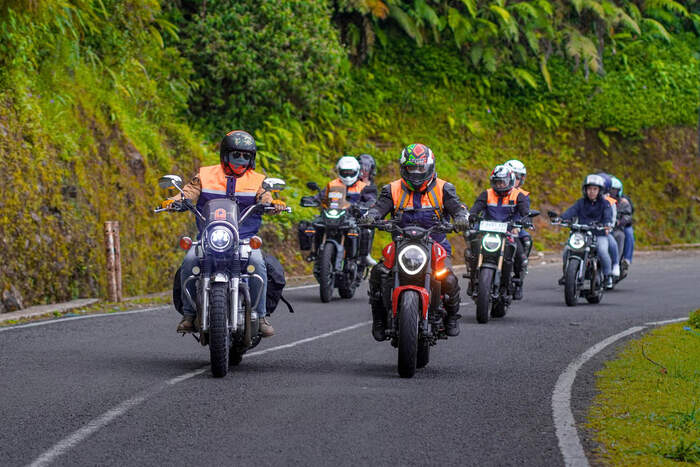 Touring Motor Makin Populer, Simak Tips Touring Aman dan Nyaman ala BRI Finance. Foto : viralsumsel.com