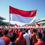 Bupati HM. Toha Ajak Warga Musi Banyuasin Mengibarkan Bendera Merah Putih Rayakan HUT ke-80 Kemerdekaan RI
