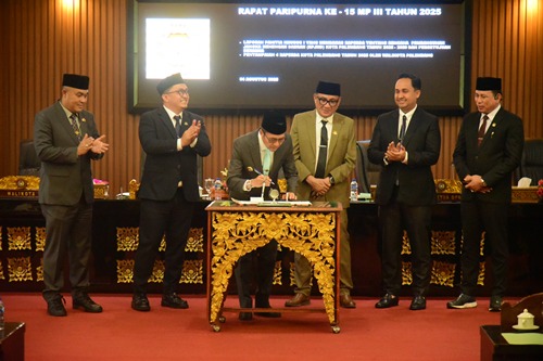 Rapat Paripurna DPRD Palembang: RPJMD 2025–2029 Resmi Disahkan!