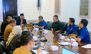 Dukung Kelancaran Transportasi Logistik Sungai, PT ONB Sowan ke Pemkab Muba