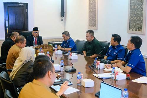 Dukung Kelancaran Transportasi Logistik Sungai, PT ONB Sowan ke Pemkab Muba