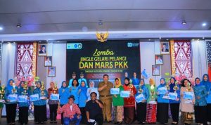 Satukan Semangat Adu Kreativitas, Asisten I Buka Lomba Jingle dan Mars TP PKK Tingkat Kota Palembang