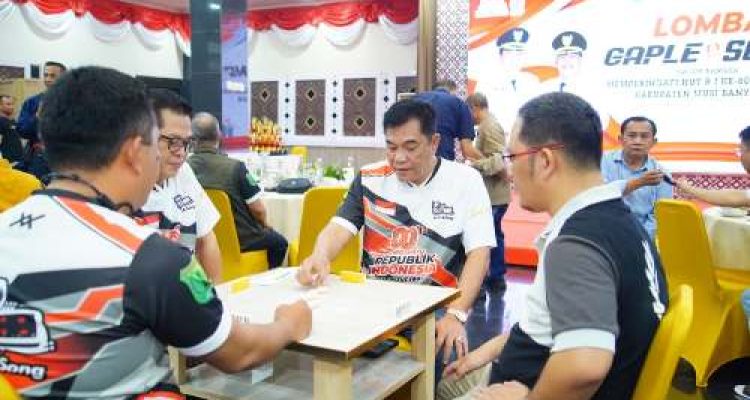 Lomba Gaple dan Song di Muba Turut Meriahkan HUT RI ke 80 , Bupati : "Walaupun Beladas Tapi tetap Menjunjung Sportivitas"