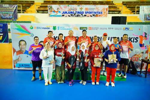 Turnamen Bulu Tangkis Antar Instansi Muba Sukses Perkuat Sinergi dan Sportivitas