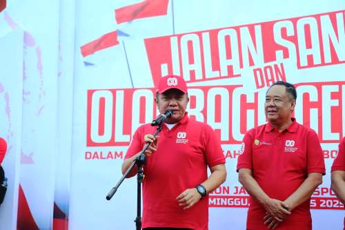 Gubernur Herman Deru Apresiasi Kemeriahan Jalan Santai dan Lomba Rakyat Warnai HUT RI ke-80 di Sumsel