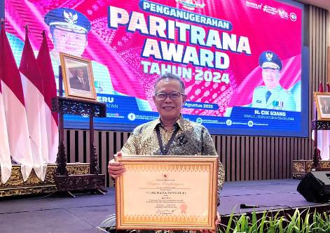Komitmen Perlindungan Pekerja, OKI Pulp & Paper Mills Raih Penghargaan Bergengsi  Paritrana Award