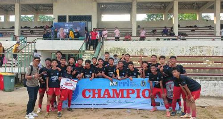 SONS U16 Raih Gelar Juara RRI Cup 2025 Regional Sumsel, Lolos ke Seri Nasional Jakarta