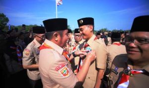 HUT Gerakan Pramuka ke-64, Gubernur Herman Deru: Pramuka Harus Jadi Garda Terdepan Perkuat Ketahanan Bangsa