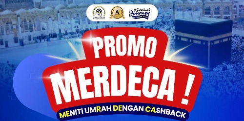 Promo Merdeka Zafa Tour: Umrah Hemat, Cashback Rp350 Ribu Menanti!
