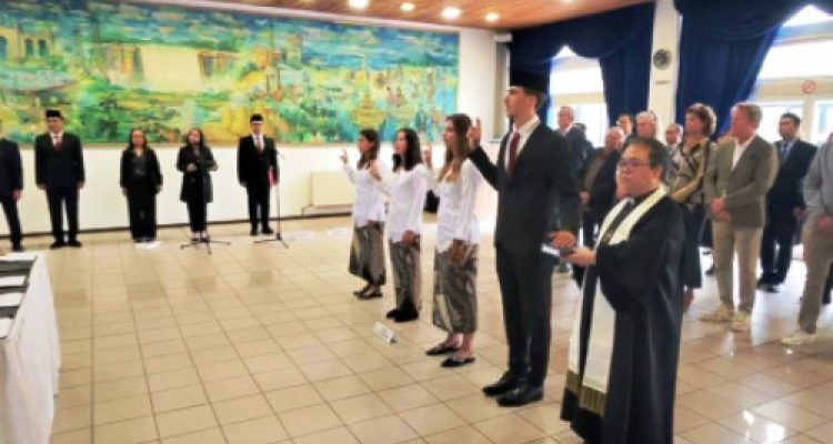 Mauro Zijlstra dan Tiga Srikandi Diaspora Sumpah WNI, Siap Perkuat Timnas Indonesia