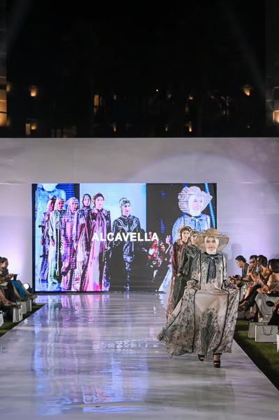 Alcavella Hadir di Bali International Fashion Festival 2025. Foto : viralsumsel.com