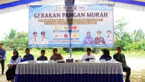 Gerakan Pangan Murah di Prabumulih: Pemerintah dan Polres Bersinergi Jaga Stabilitas Harga