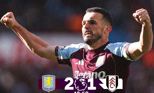 Aston Villa Bangkit! Kalahkan Fulham 3–1 dan Lepas dari Zona Degradasi