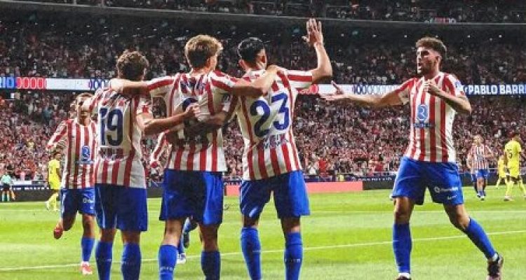 Atletico Madrid Raih Kemenangan Perdana di La Liga Usai Tumbangkan Villarreal 2-0