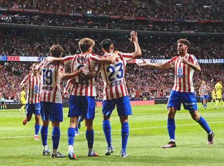 Atletico Madrid Raih Kemenangan Perdana di La Liga Usai Tumbangkan Villarreal 2-0