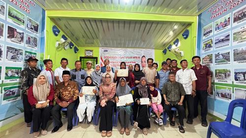 Senator Hj. Eva Susanti Sosialisasikan Empat Pilar MPR RI di Desa Palemraya, Ogan Ilir