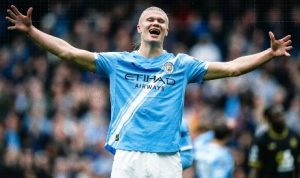 Haaland Cetak Brace, Manchester City Hancurkan Burnley 5-1 di Etihad Stadium