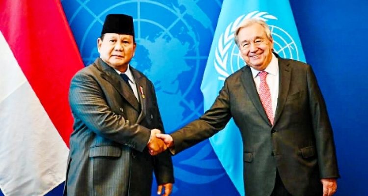Presiden Prabowo dan Sekjen PBB António Guterres Bahas Sinergi Atasi Tantangan Global