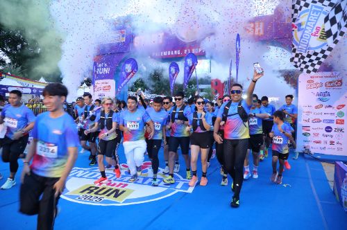 Ribuan Warga Palembang Meriahkan Indomaret Fun Run 2025